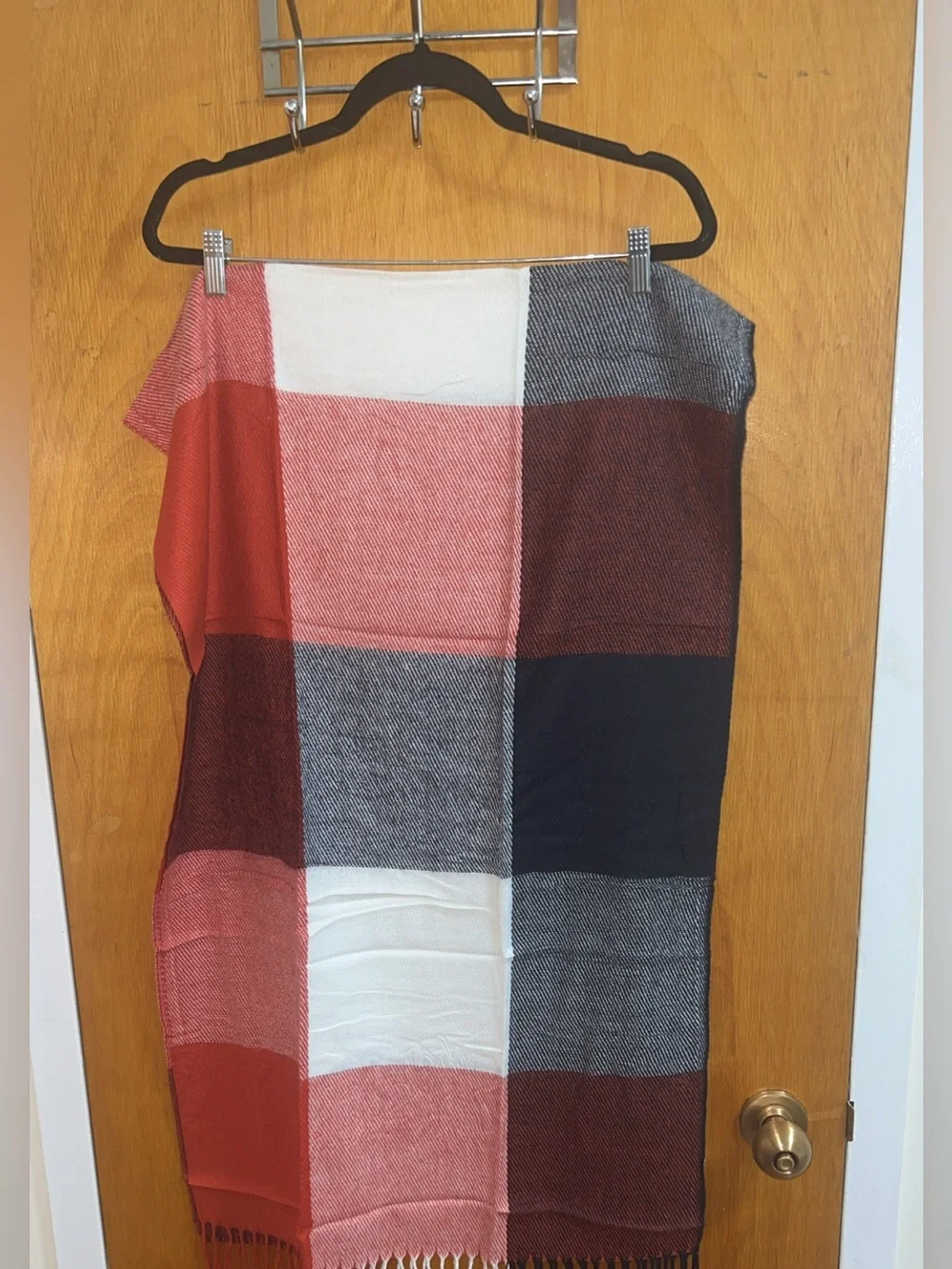 Loritta Winter Scarf for Women, Long Plaid Shawl Wraps Scarve BNWOT